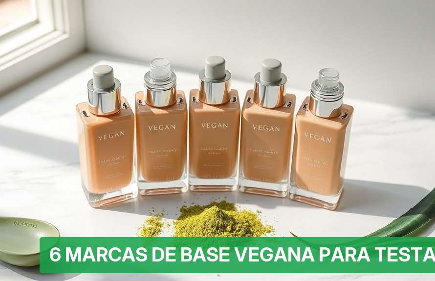 6 Marcas de Base Vegana para Testar [Maquiagem 2026] — Nutricionando