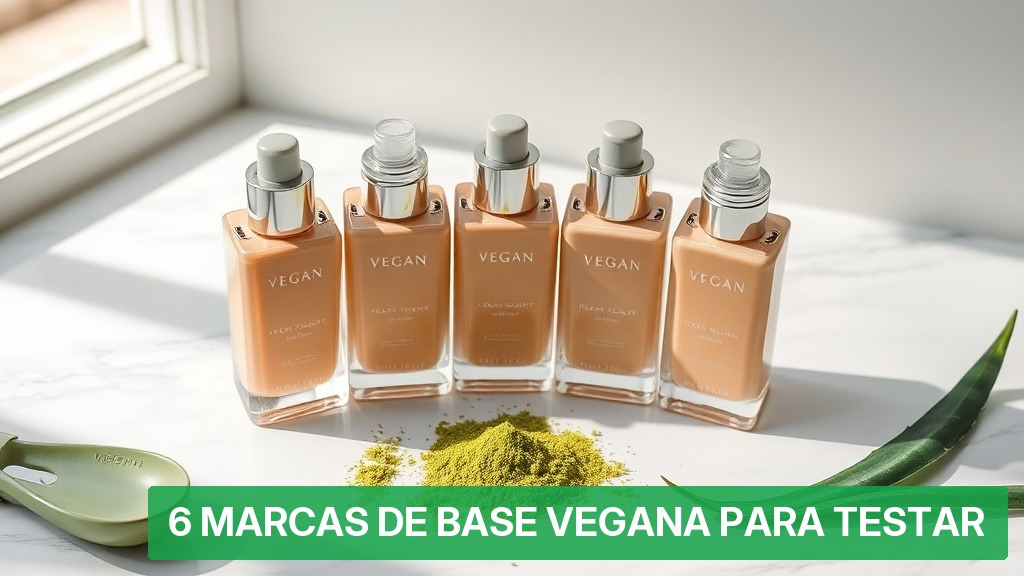 6 Marcas de Base Vegana para Testar [Maquiagem 2026] — Nutricionando