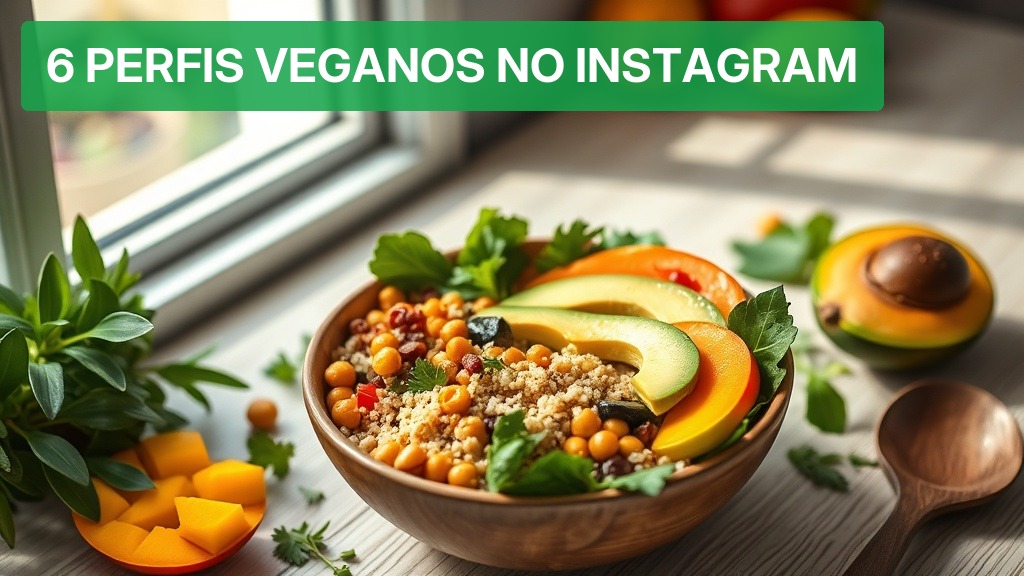 6 Perfis Veganos no Instagram [Inspiração 2026] — Nutricionando