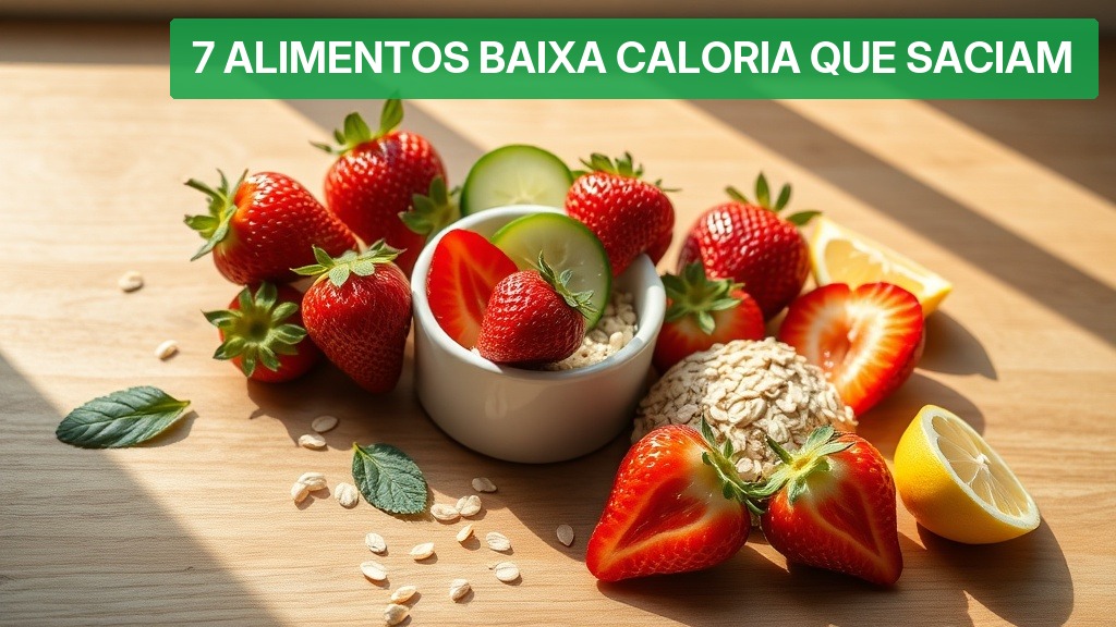 7 Alimentos Baixa Caloria Que Saciam [Dicas 2026] — Nutricionando