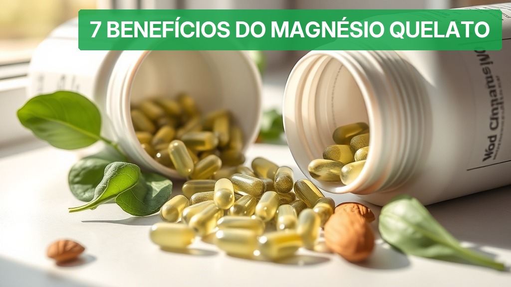7 Benefícios do Magnésio Quelato [Científicos 2026] — Nutricionando