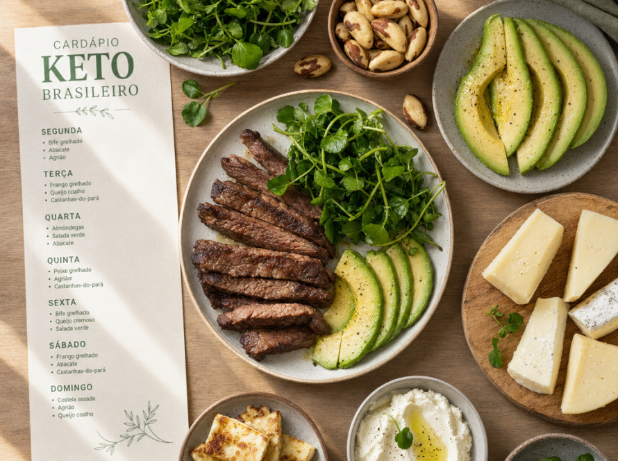 7 Cardápios Semanais Keto para Iniciantes: Emagrecimento Rápido — Nutricionando