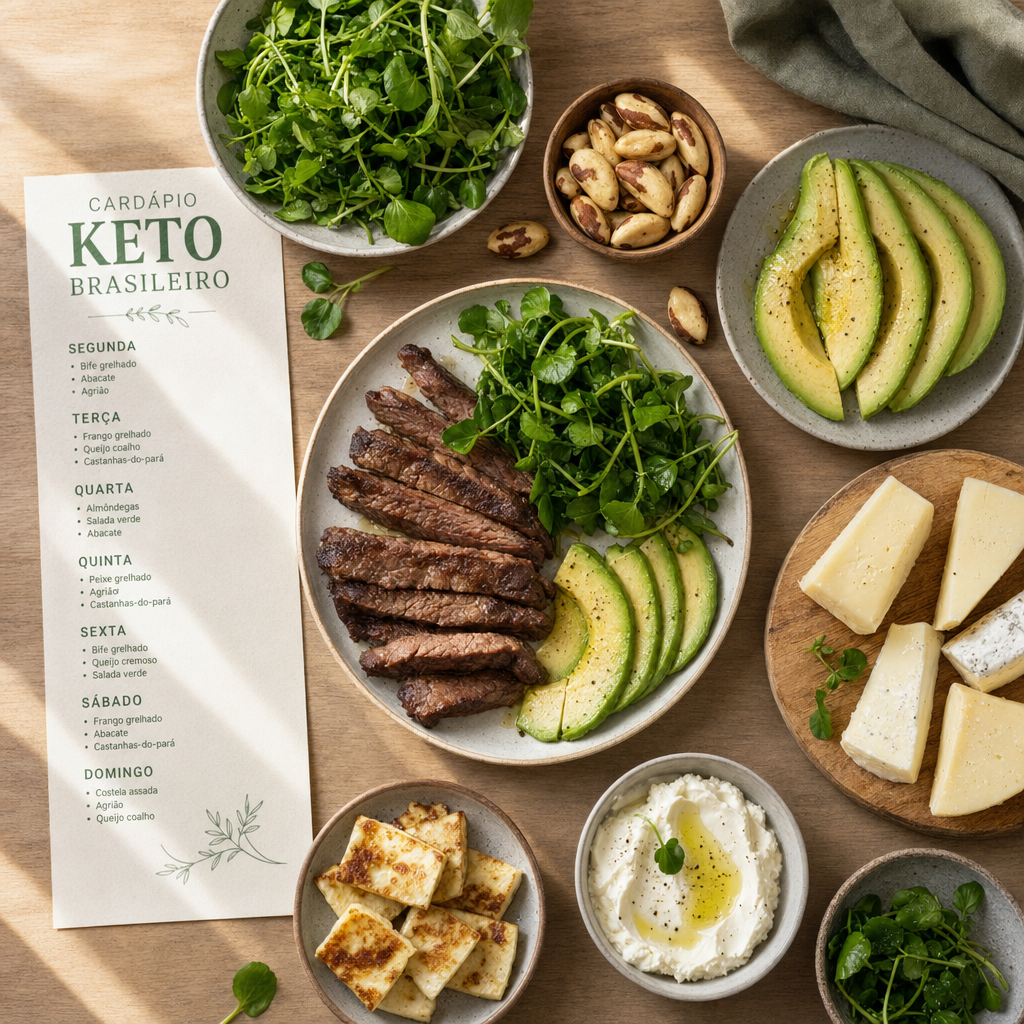 7 Cardápios Semanais Keto para Iniciantes: Emagrecimento Rápido — Nutricionando