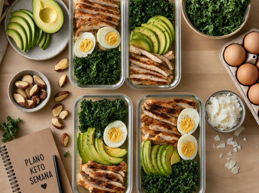 7 Dias de Cardápio Cetogênica Econômico: Economia e Bem-Estar — Nutricionando