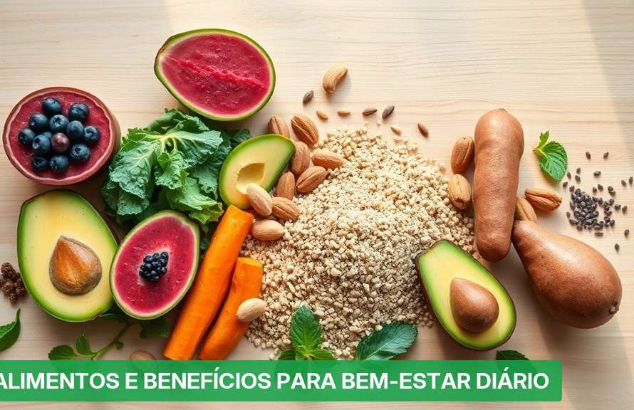 8 Alimentos e Benefícios Para Bem-Estar Diário — Nutricionando