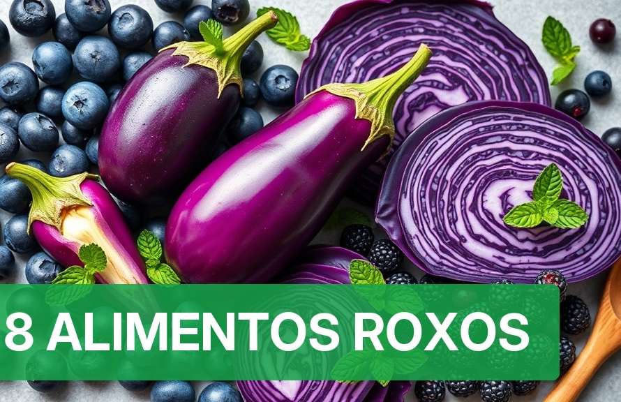 8 Alimentos Roxos [Dieta + Receitas 2026] — Nutricionando