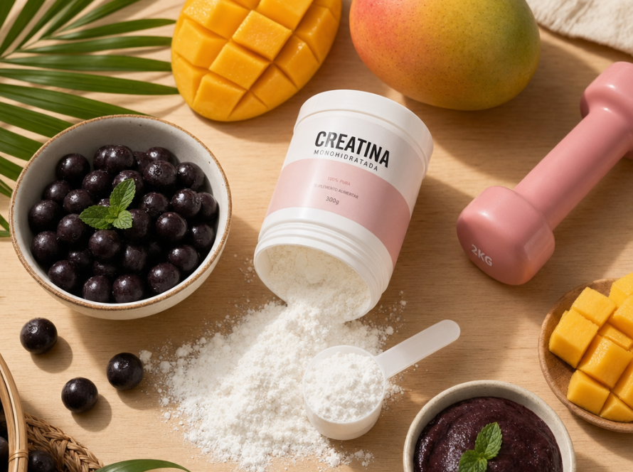 8 Benefícios da Creatina para Mulheres em Treinos Diários — Nutricionando