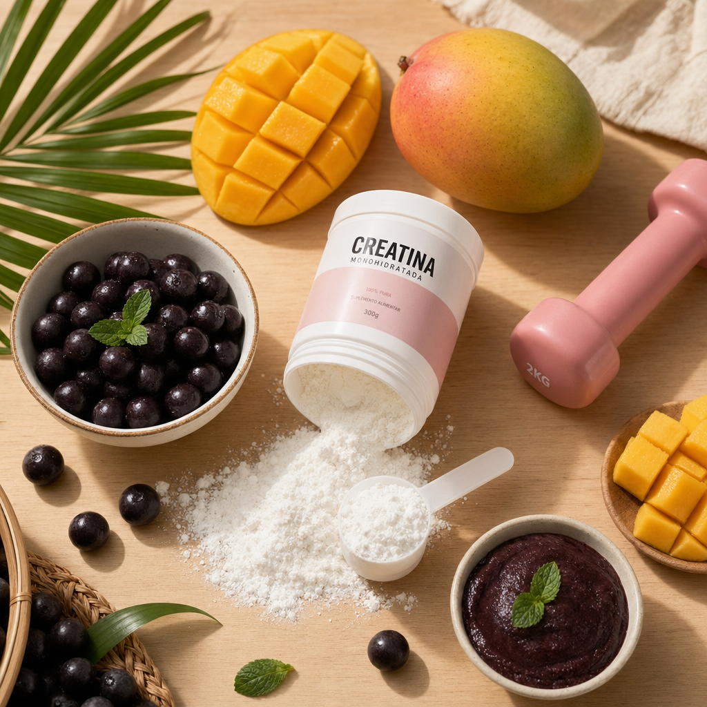 8 Benefícios da Creatina para Mulheres em Treinos Diários — Nutricionando