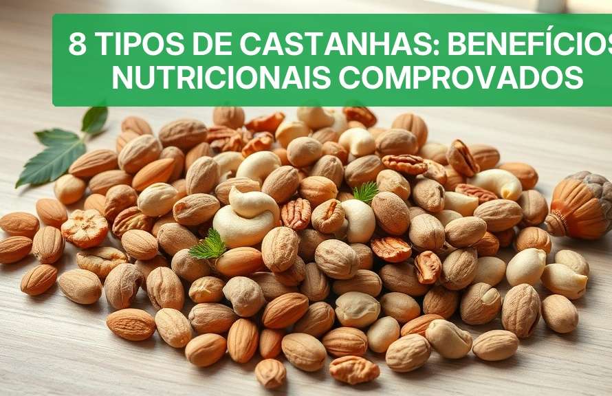 8 Tipos de Castanhas: Benefícios Nutricionais Comprovados [2026] — Nutricionando