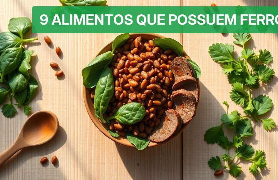 9 Alimentos Que Possuem Ferro [Definitivo 2026] — Nutricionando