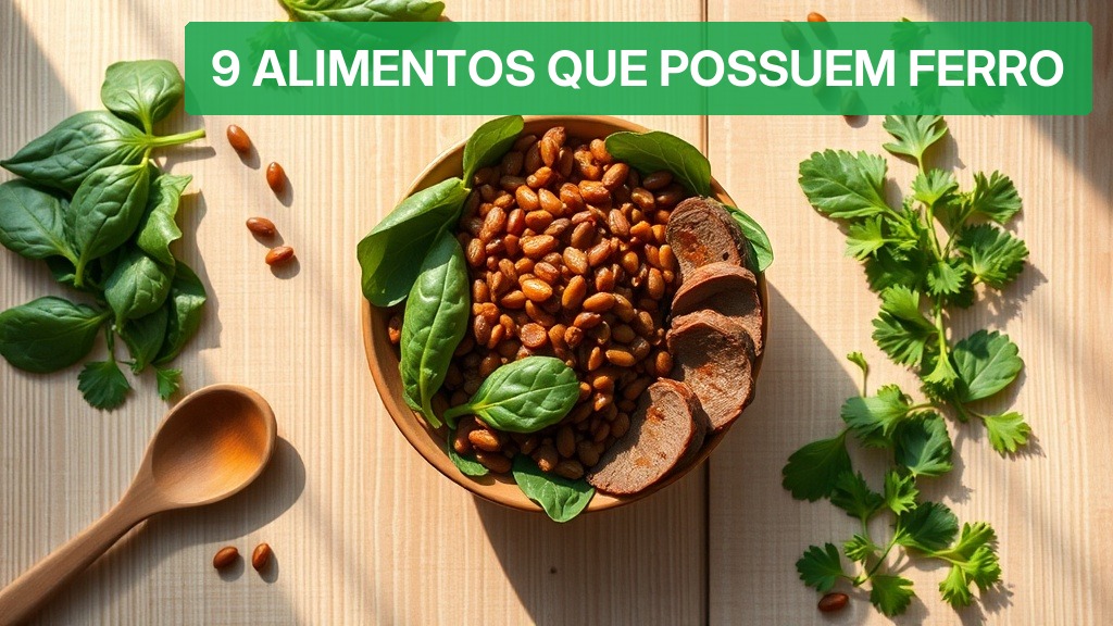 9 Alimentos Que Possuem Ferro [Definitivo 2026] — Nutricionando