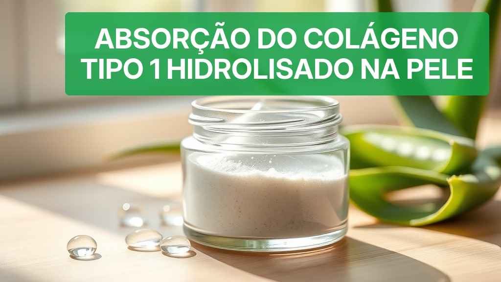 Absorção do Colágeno Tipo 1 Hidrolisado na Pele [Completo] — Nutricionando