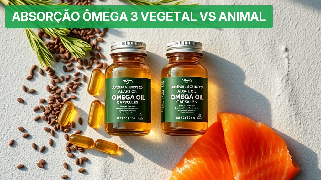 Absorção Ômega 3 Vegetal vs Animal [Estudo] — Nutricionando