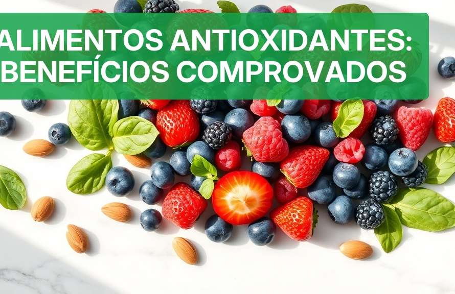 Alimentos Antioxidantes: Benefícios Comprovados (2026) — Nutricionando