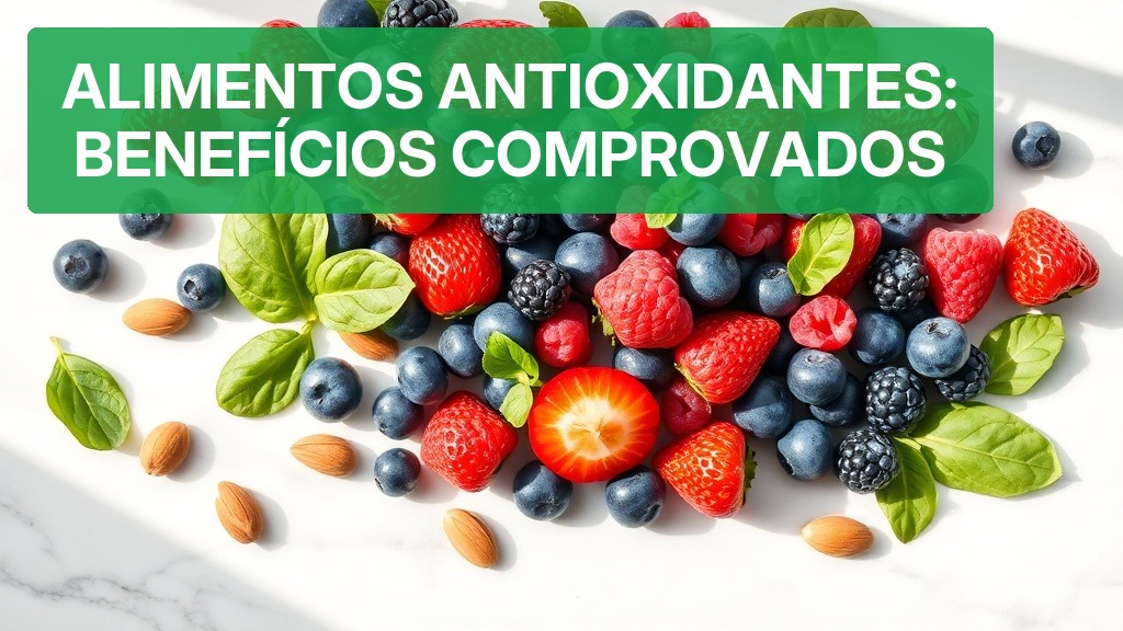 Alimentos Antioxidantes: Benefícios Comprovados (2026) — Nutricionando
