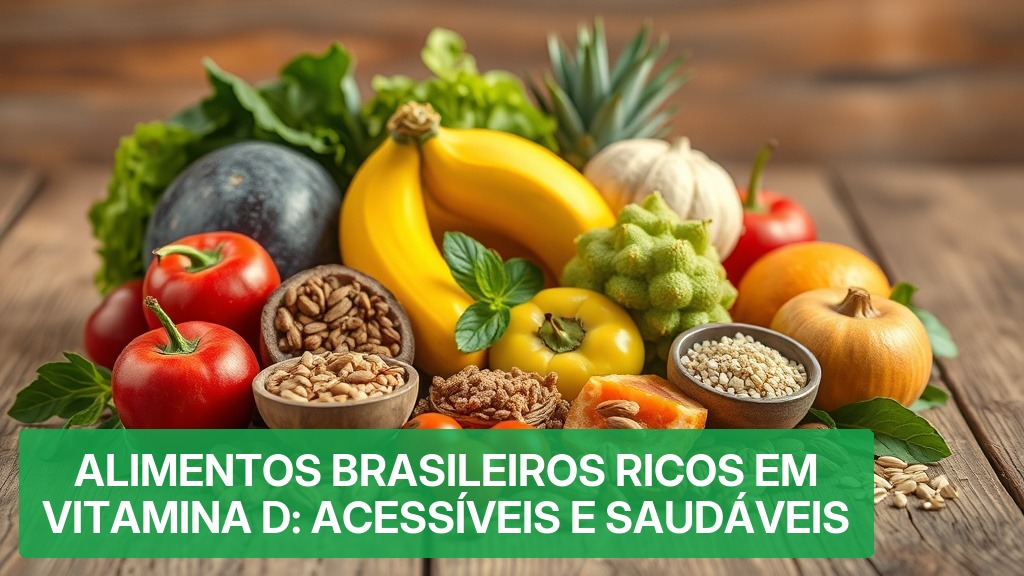 Alimentos Brasileiros Ricos em Vitamina D: Acessíveis e Saudáveis — Nutricionando