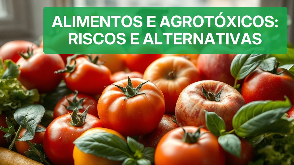 Alimentos e Agrotóxicos: Riscos e Alternativas [2026] — Nutricionando