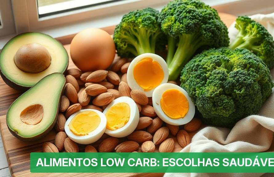 Alimentos Low Carb: Escolhas Saudáveis [2026] — Nutricionando