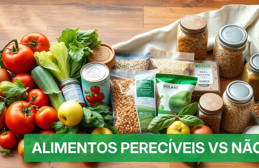 Alimentos Perecíveis vs Não [Guia Completo 2026] — Nutricionando