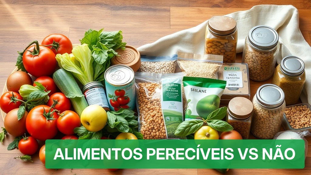 Alimentos Perecíveis vs Não [Guia Completo 2026] — Nutricionando