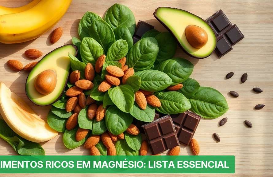 Alimentos Ricos em Magnésio: Lista Essencial — Nutricionando