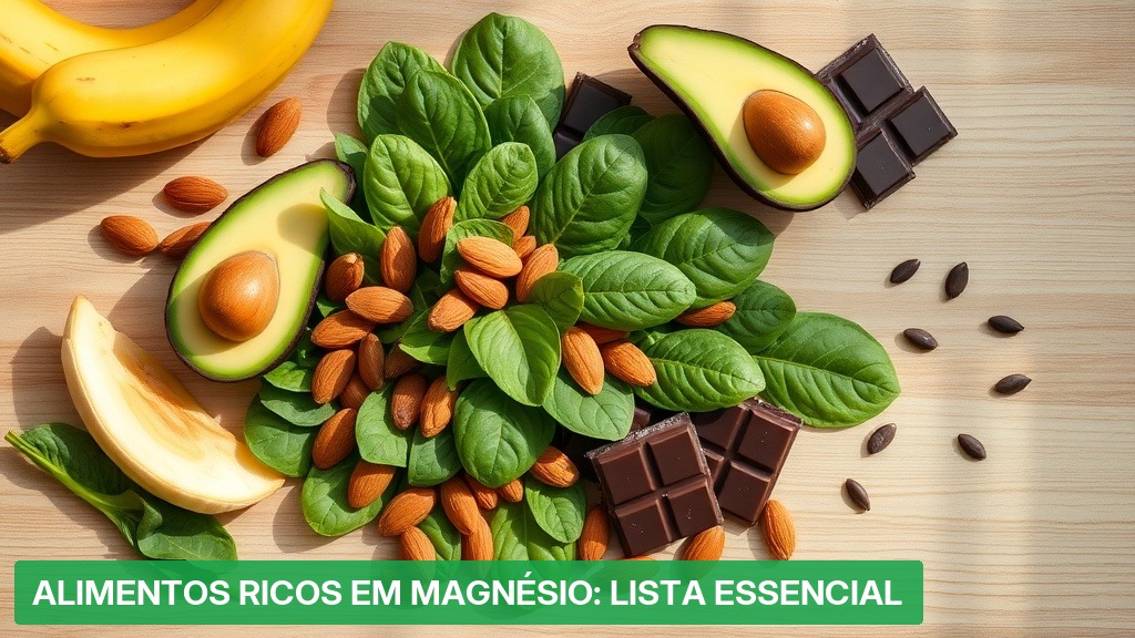 Alimentos Ricos em Magnésio: Lista Essencial — Nutricionando