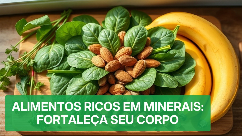 Alimentos Ricos em Minerais: Fortaleça Seu Corpo [Top] — Nutricionando