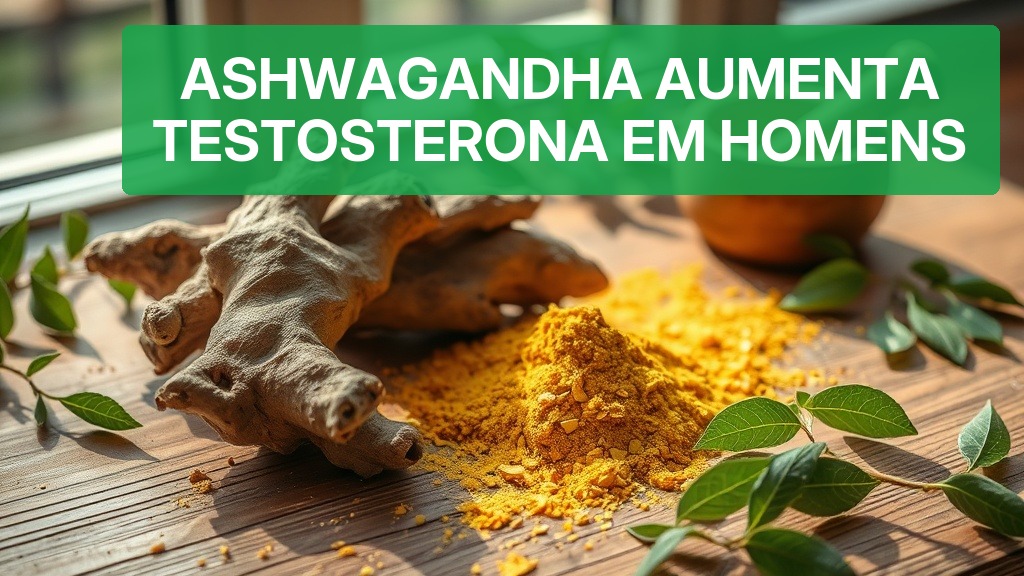 Ashwagandha Aumenta Testosterona em Homens [Estudo 2026] — Nutricionando