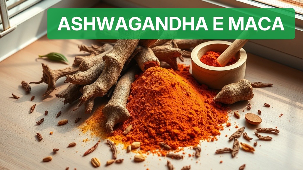 Ashwagandha e Maca Peruana [Combinação Poderosa 2026] — Nutricionando