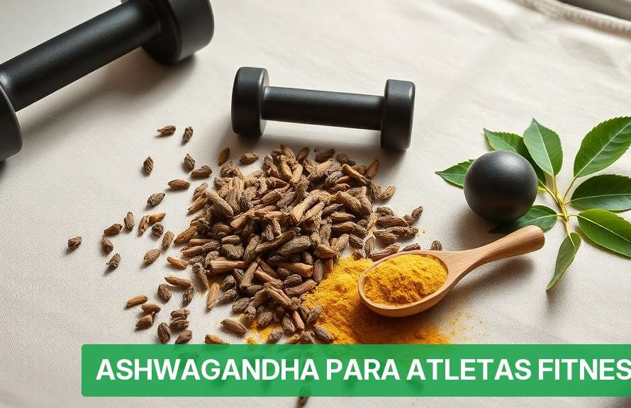 Ashwagandha para Atletas Fitness [Vantagens 2026] — Nutricionando