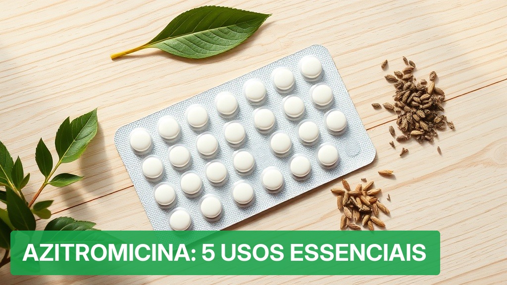 Azitromicina: 5 Usos Essenciais (Atualizado 2026) — Nutricionando