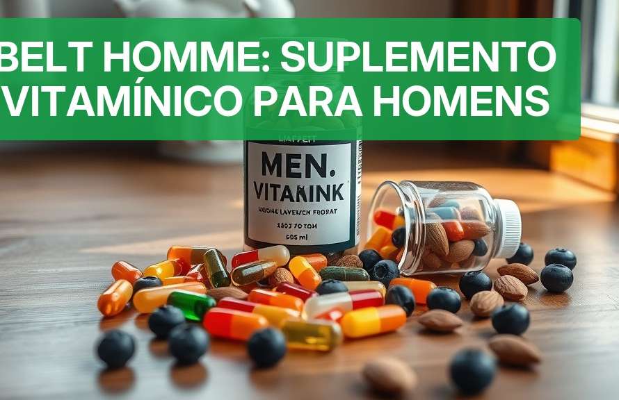 Belt Homme: Suplemento Vitamínico para Homens [Guia 2026] — Nutricionando