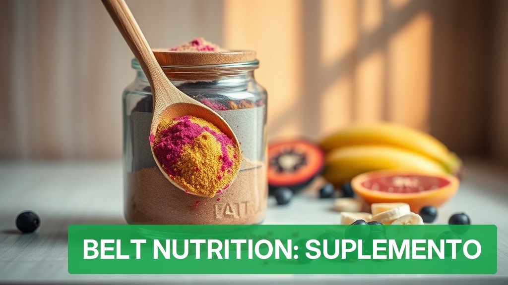 Belt Nutrition: Suplemento Completo [2026] — Nutricionando