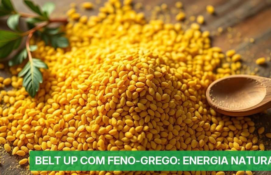Belt Up com Feno-Grego: Energia Natural [2026] — Nutricionando
