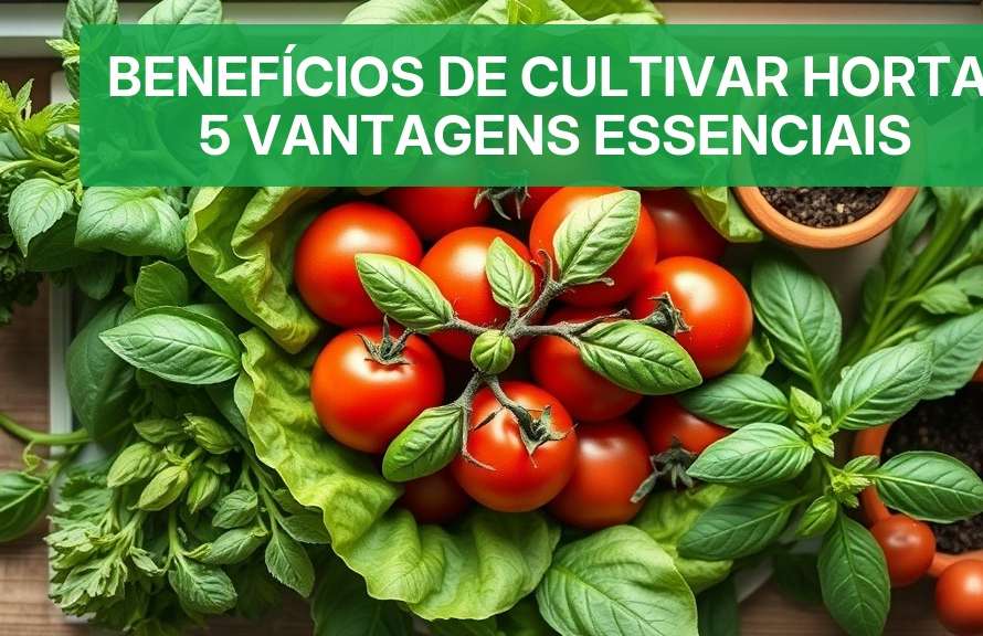 Benefícios de Cultivar Horta: 5 Vantagens Essenciais — Nutricionando