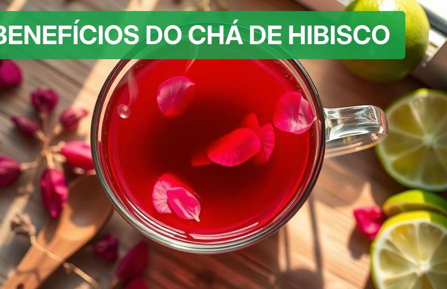 Benefícios do Chá de Hibisco [Passo a Passo 2026] — Nutricionando
