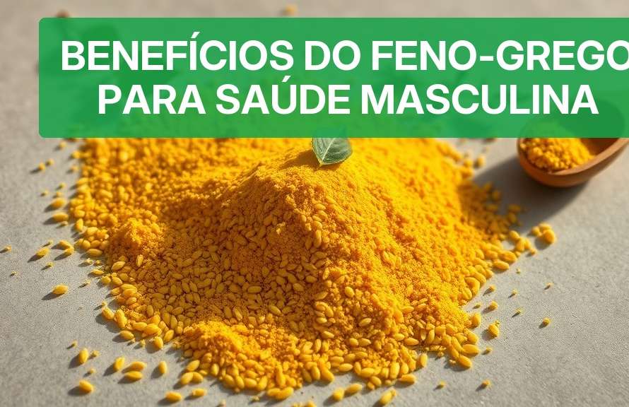 Benefícios do Feno-Grego para Saúde Masculina [Completo 2026] — Nutricionando