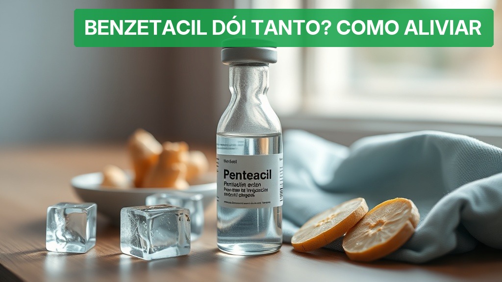 Benzetacil Dói Tanto? Como Aliviar [Guia 2026] — Nutricionando