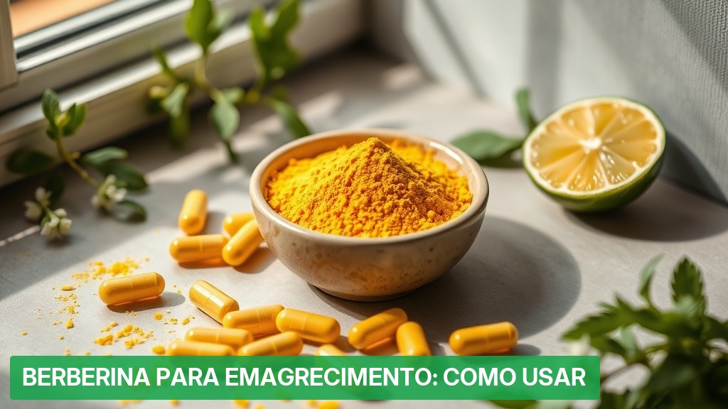 Berberina Para Emagrecimento: Como Usar [Guia 2026] — Nutricionando