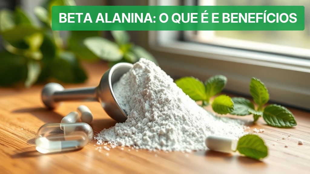 Beta Alanina: O Que É e Benefícios [Guia 2026] — Nutricionando