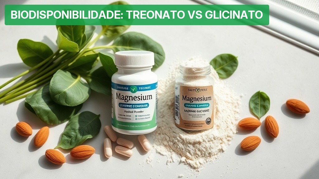 Biodisponibilidade: Treonato vs Glicinato [Análise Completa 2026] — Nutricionando