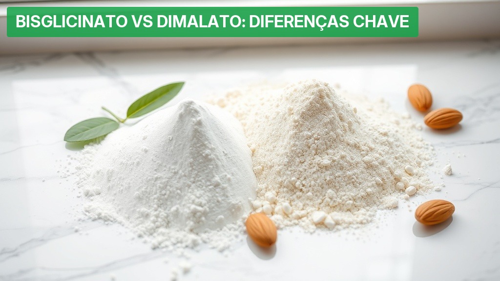 Bisglicinato vs Dimalato: Diferenças Chave [Comparativo Completo] — Nutricionando