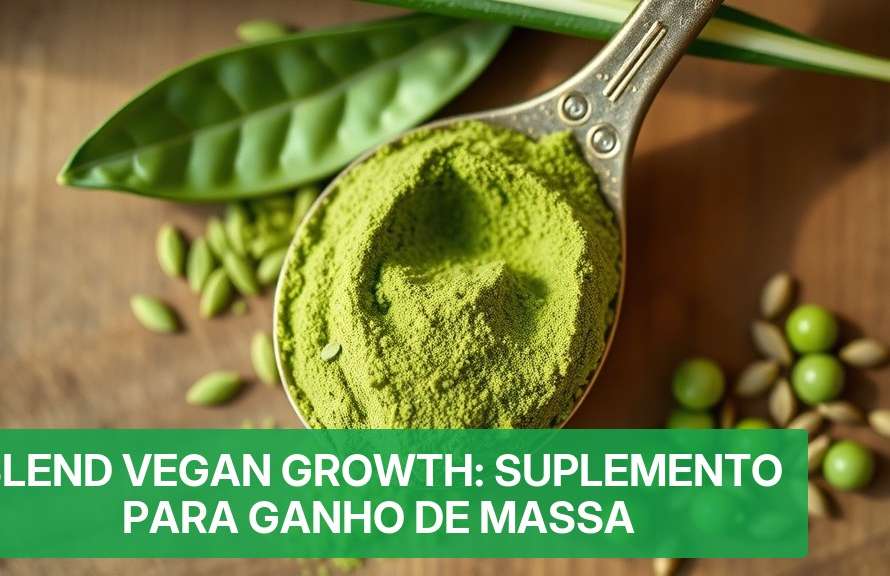 Blend Vegan Growth: Suplemento para Ganho de Massa [2026] — Nutricionando