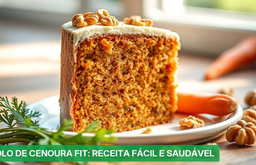 Bolo de Cenoura Fit: Receita Fácil e Saudável (Atualizado 2026) — Nutricionando