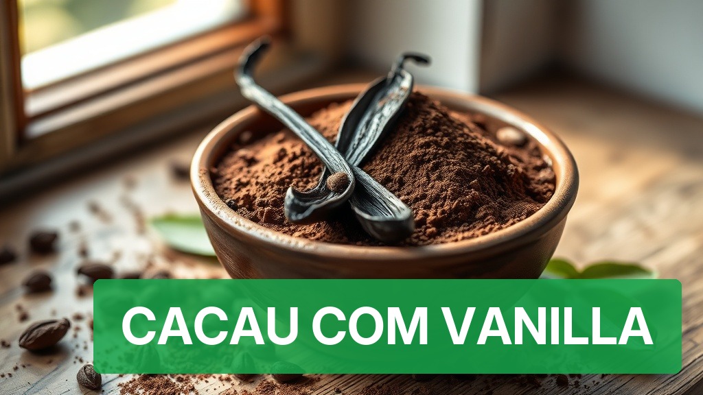Cacau com Vanilla [Receitas Veganas Definitivas 2026] — Nutricionando