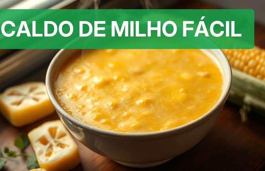 Caldo de Milho Fácil [Receita Passo a Passo 2026] — Nutricionando