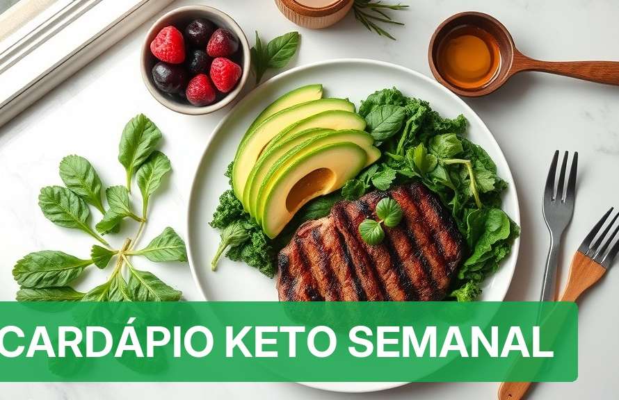 Cardápio Keto Semanal [Definitivo 2026] — Nutricionando