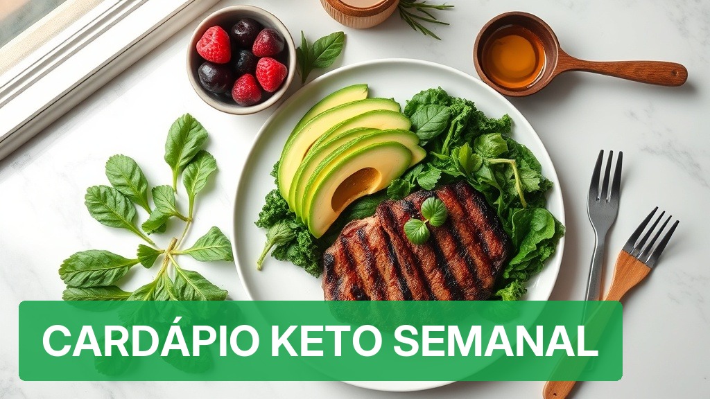 Cardápio Keto Semanal [Definitivo 2026] — Nutricionando