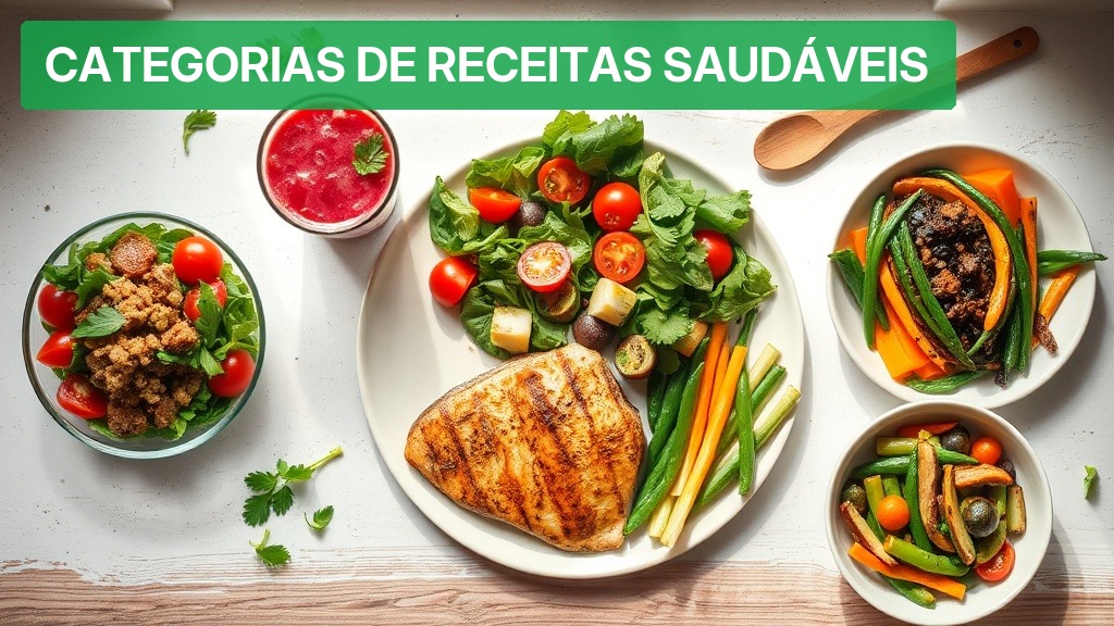 Categorias de Receitas Saudáveis [Guia 2026] — Nutricionando