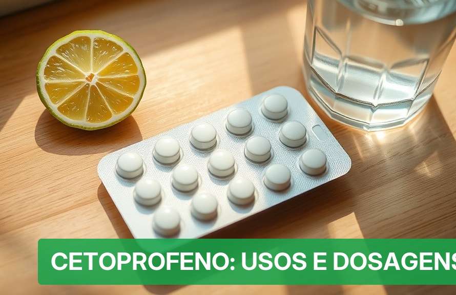 Cetoprofeno: Usos e Dosagens [Cuidado 2026] — Nutricionando